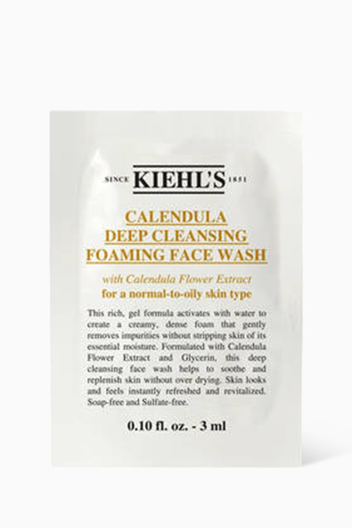 

Calendula Deep Cleansing Foaming Face Wash, 3ml, Multicolour