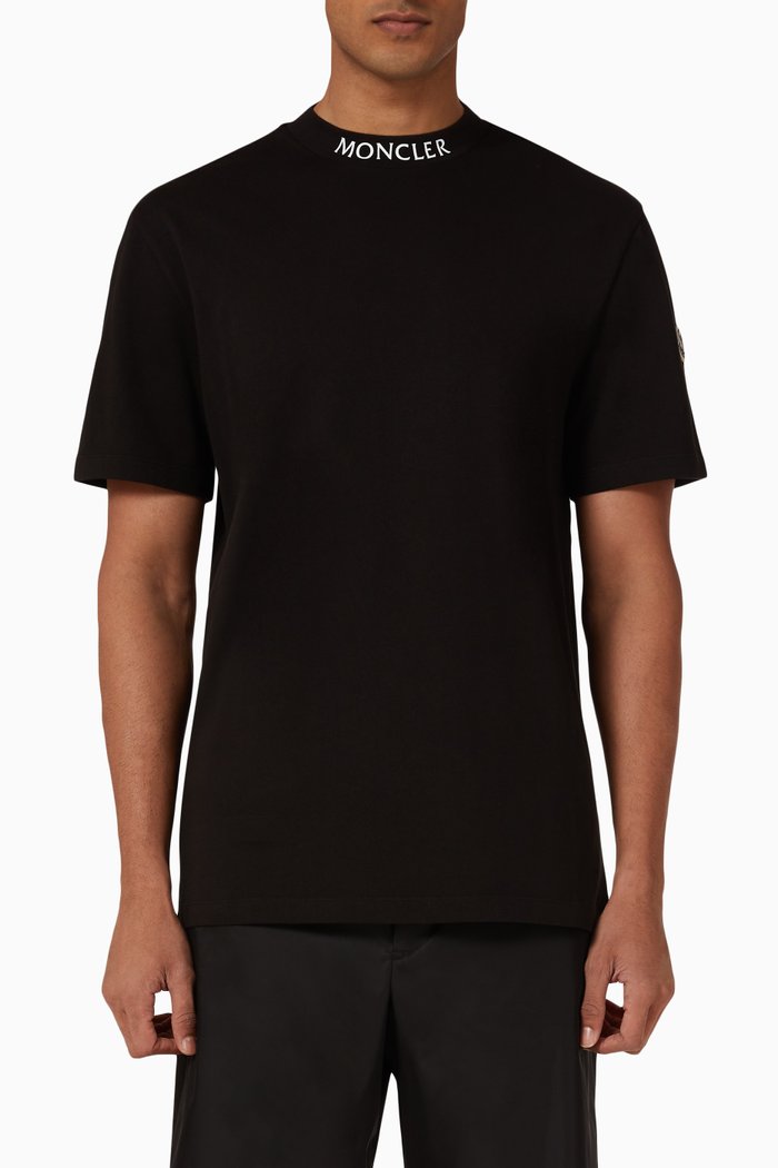 

Logo T-shirt in Cotton Jersey, Black