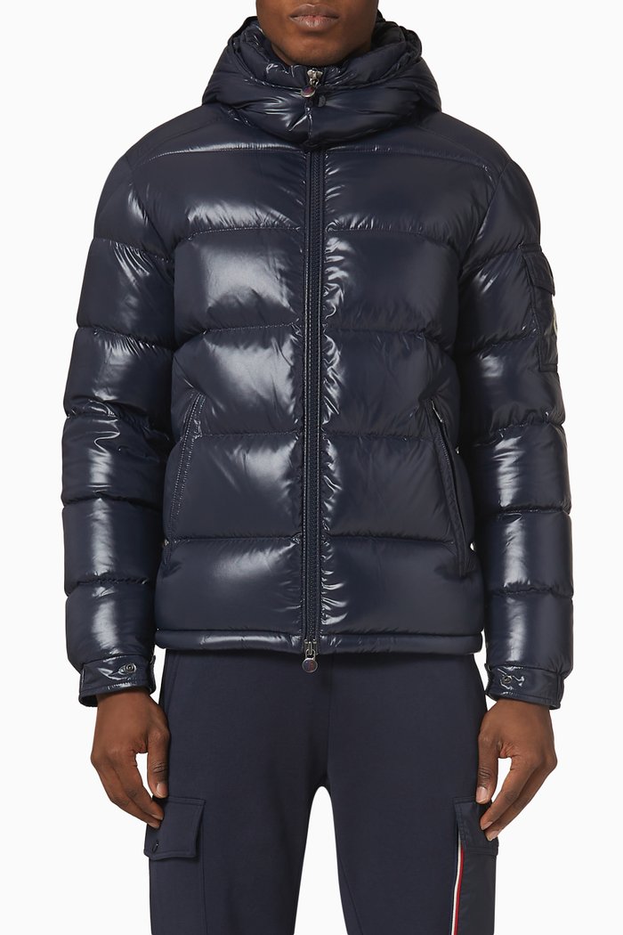 

Maya Jacket in Quilted Nylon, Blue
