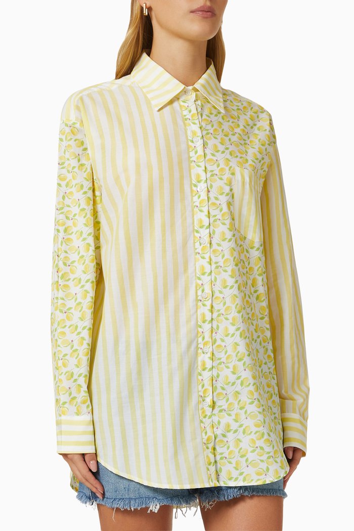 

The Oxford Tunic in Cotton Voile, Yellow