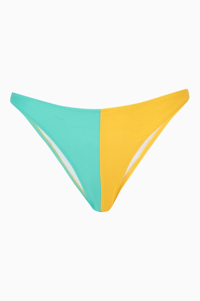 

The Tati Bikini Brief in Stretch Nylon, Multicolour