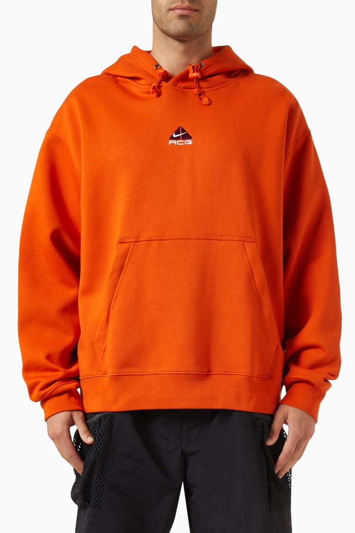 

ACG Therma-FIT Hoodie in Organic Cotton-blend, Orange