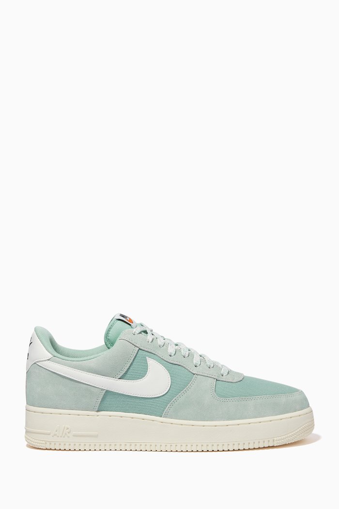 

Air Force 1 '07 LV8 Vintage Sneakers in Leather & Textile, Green