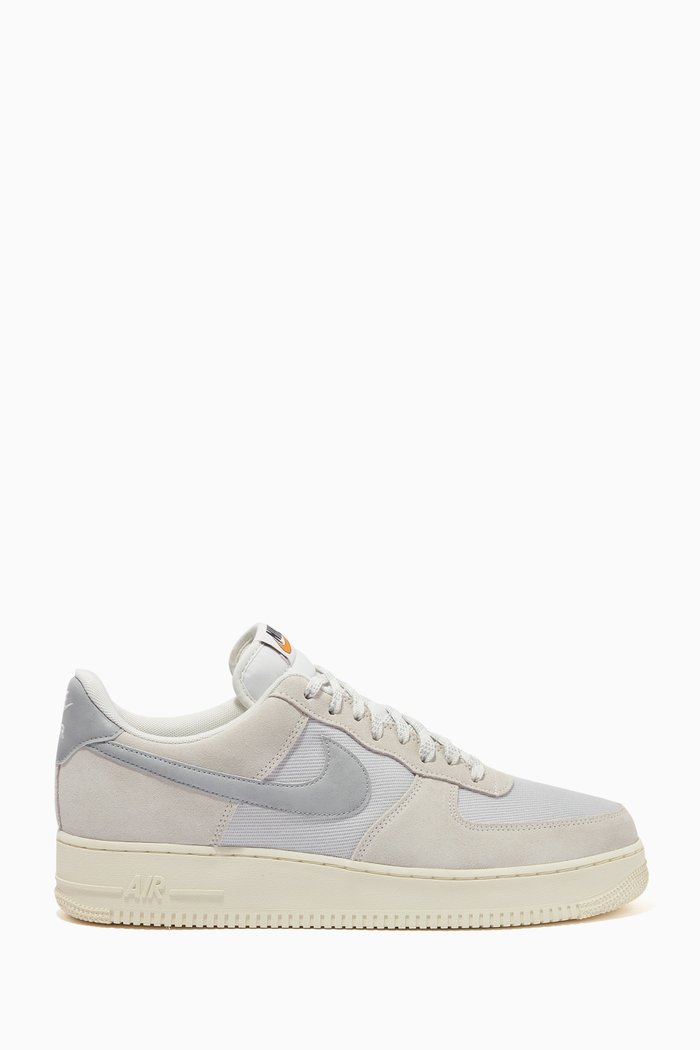 

Air Force 1 '07 LV8 Vintage Sneakers in Leather & Textile, Neutral