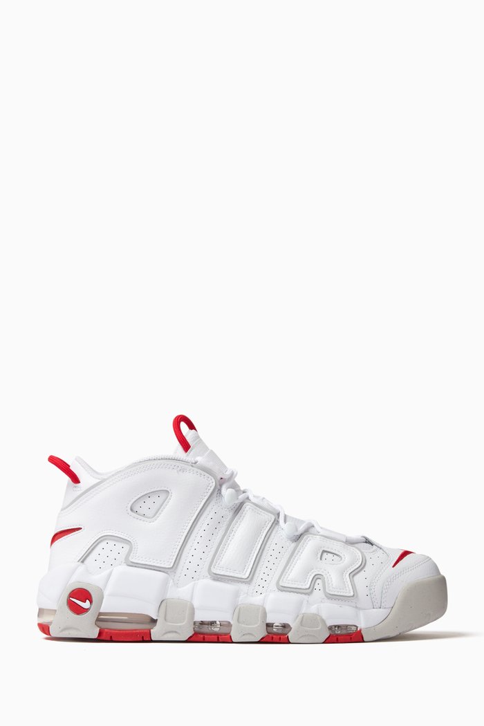 

Air More Uptempo '96 Sneakers in Leather, White