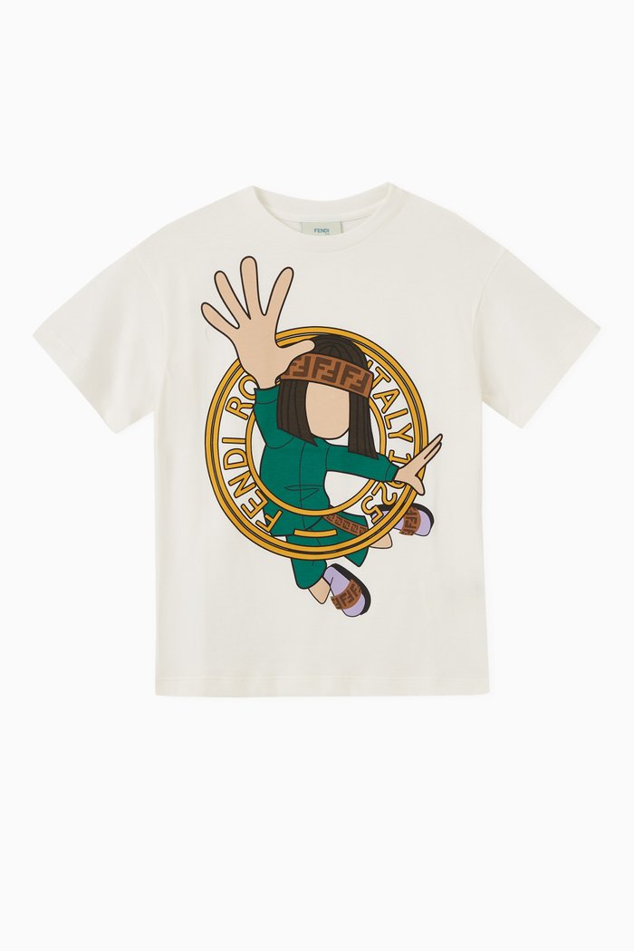 

Character T-shirt in Cotton, White