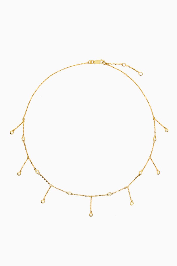 

Constellation Rain Choker in Gold Vermeil, Yellow