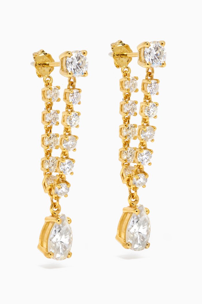 

Tuscany Earrings in Gold Vermeil, Yellow