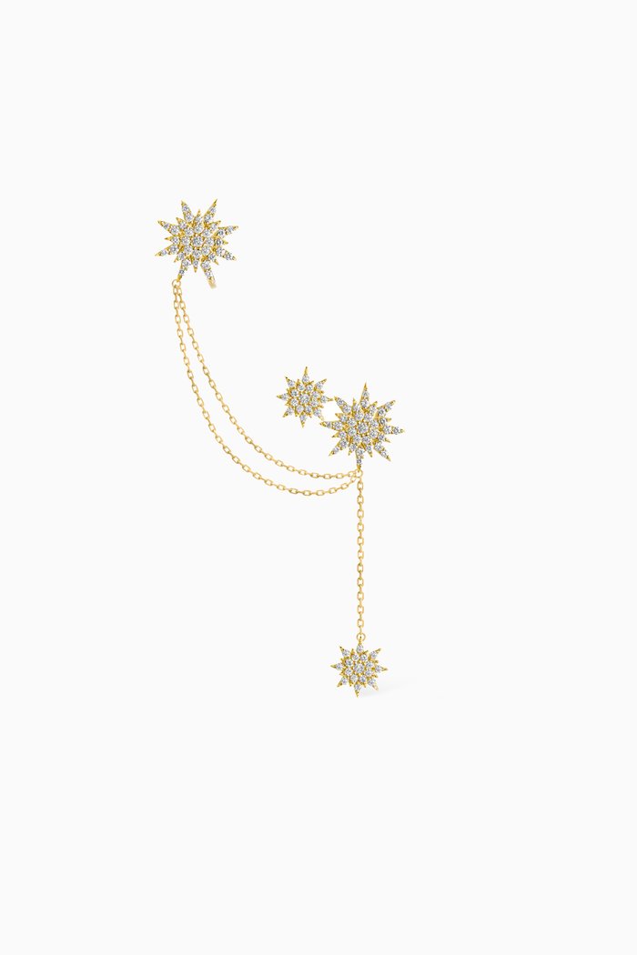 

Super Nova Sparkle Earrings in Gold Vermeil, Yellow