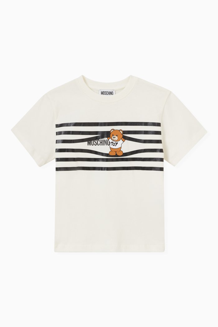 

Illustrated T-Shirt in Jersey, White