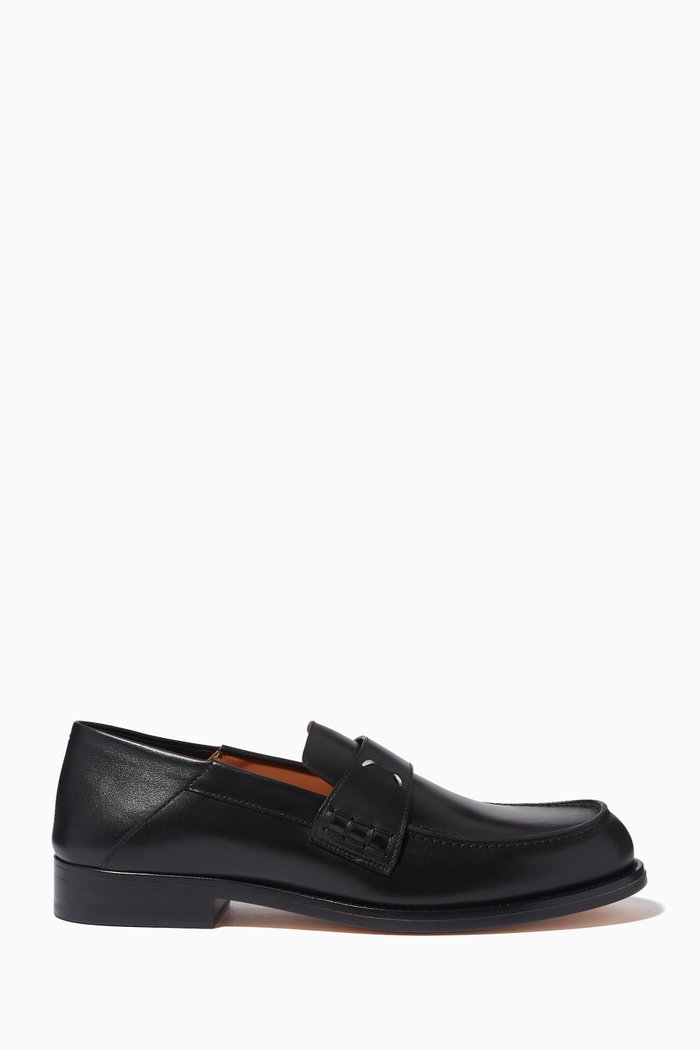 

Camden Moccasins in Calfskin, Black
