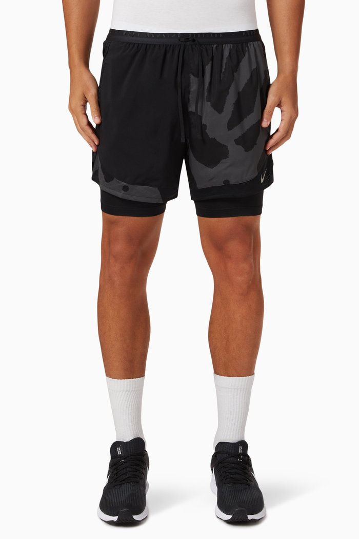 

Dri-FIT Run Division Stride Shorts in Stretch-nylon, Black