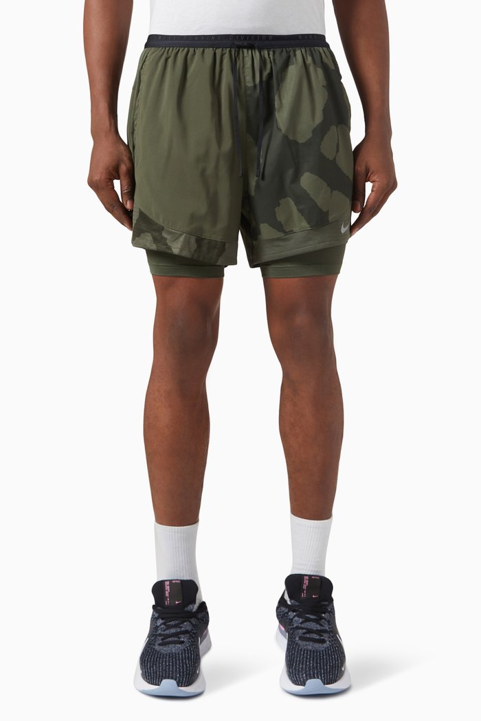 

Dri-FIT Run Division Stride Shorts in Stretch-nylon, Green