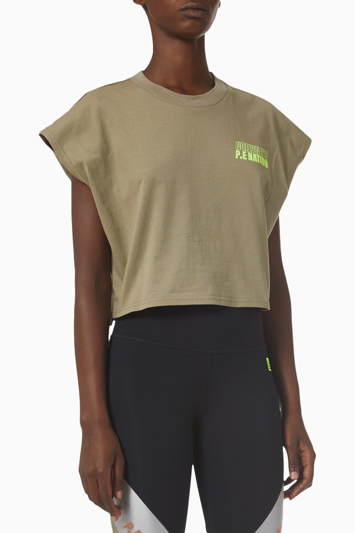 

Direction T-shirt in Organic Cotton, Brown