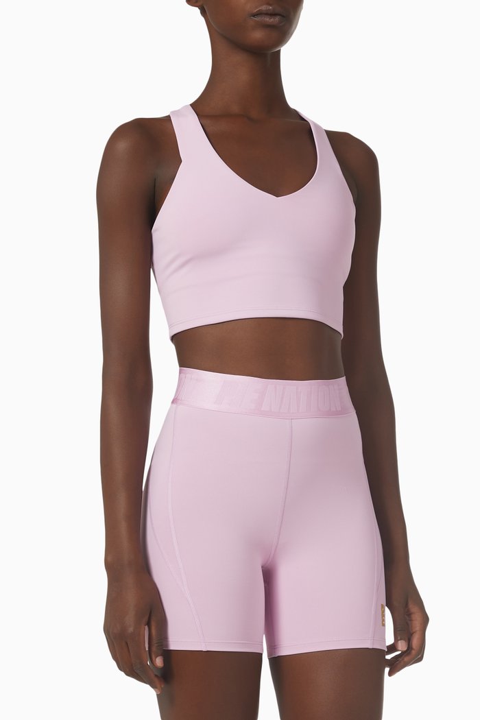 

Full Count Sports Bra, Purple