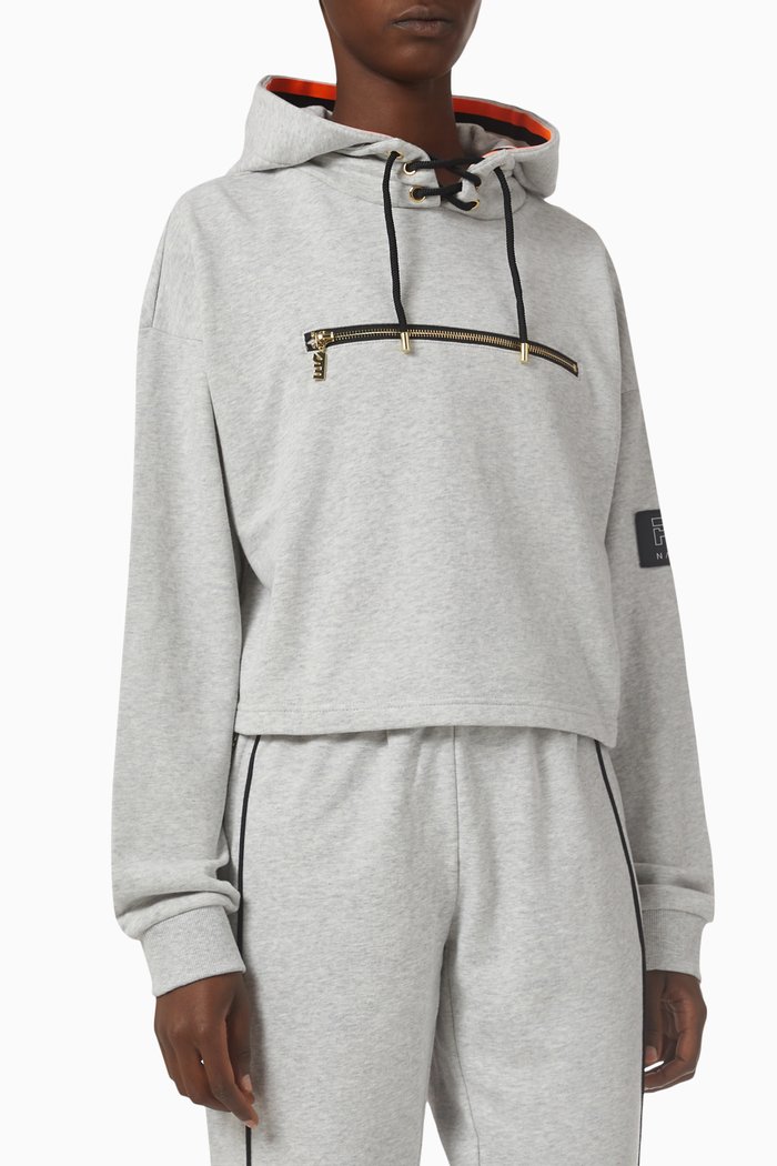 

Legacy Hoodie in Organic Cotton, Grey