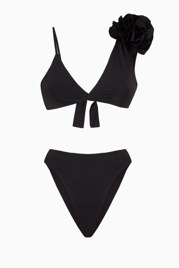 

Nereida Bikini in Stretch Nylon, Black
