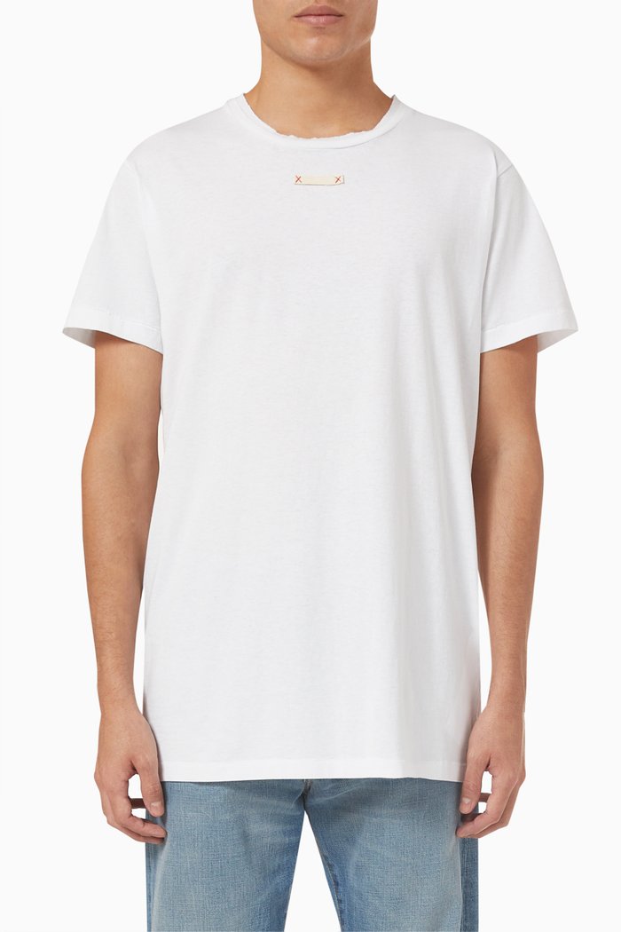 

T-shirt in Cotton Jersey, White