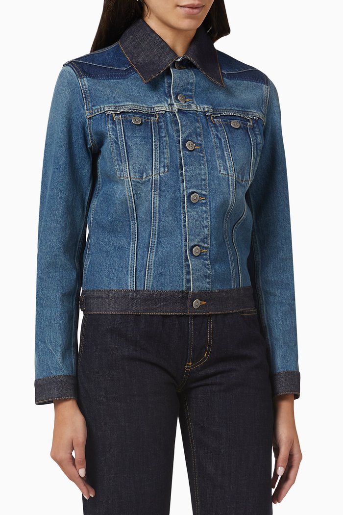 

Sports Jacket in Denim, Multicolour