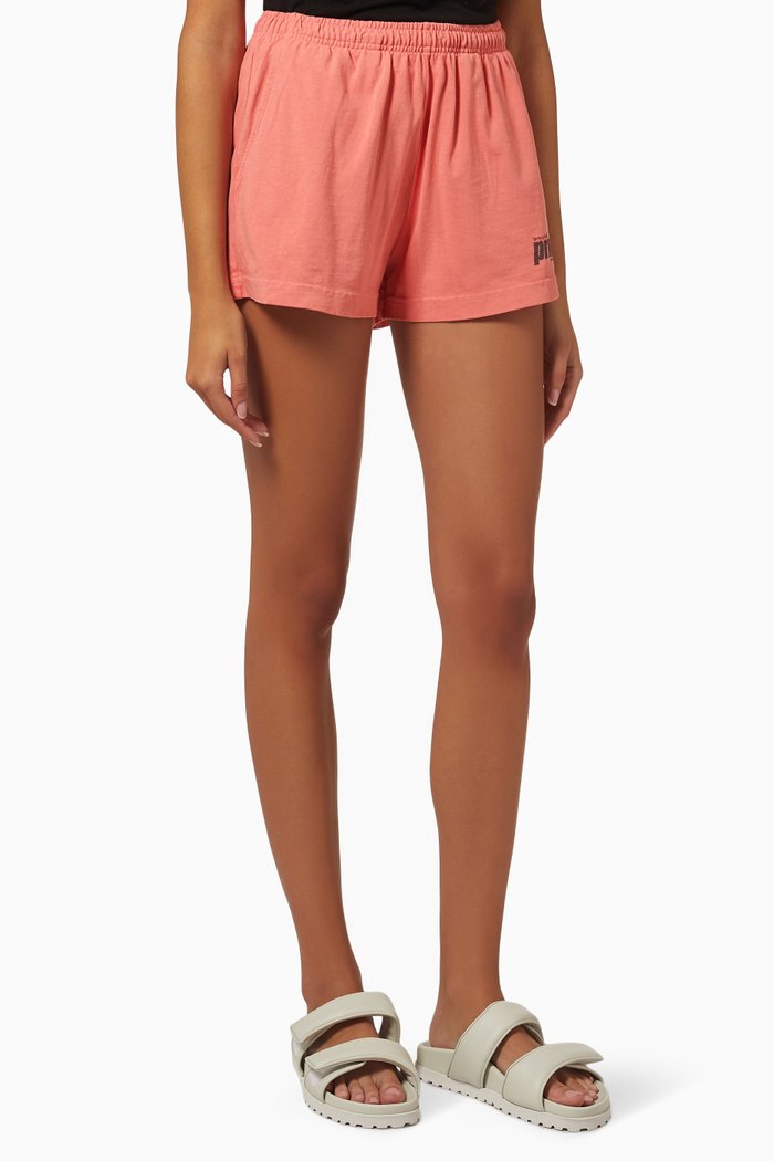 

Prince Disco Shorts in Cotton, Pink
