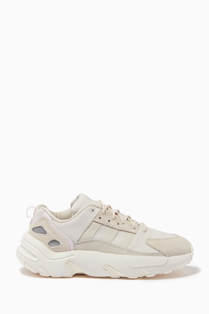 

ZX 22 Sneakers in Mesh & Suede, Grey