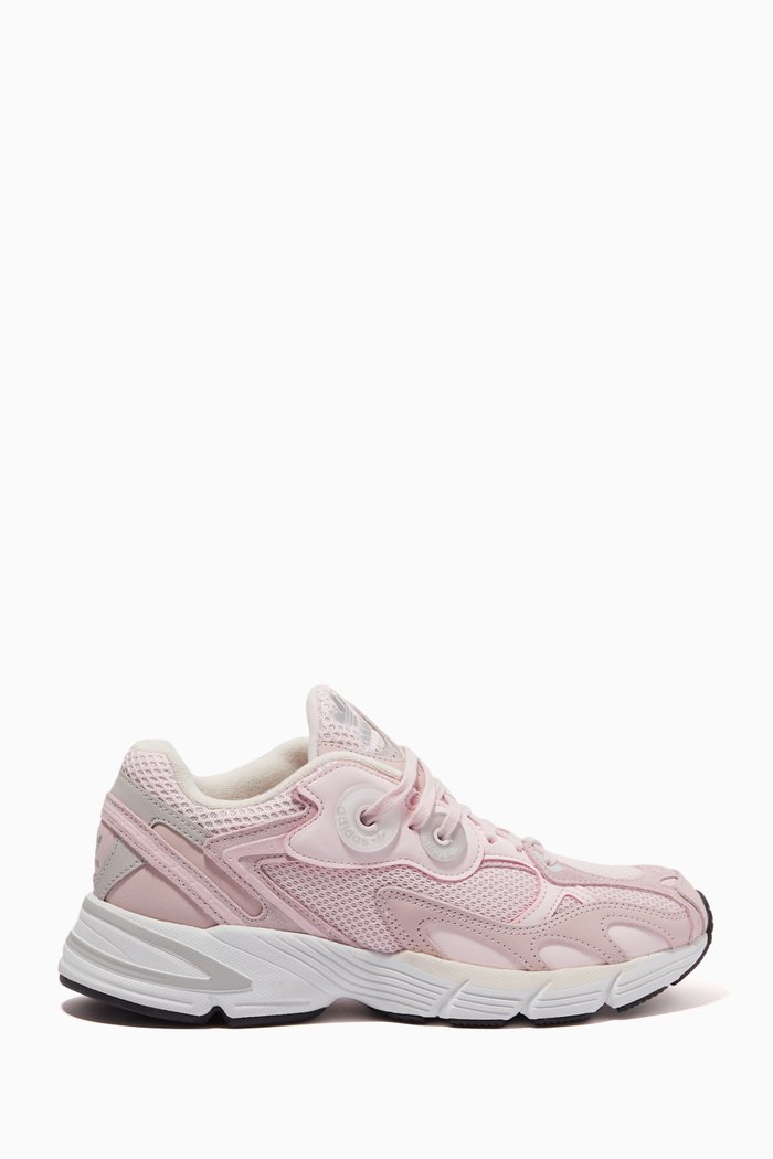 

Astir Low-top Sneakers in Recycled Mesh & Cashmere Suede, Purple