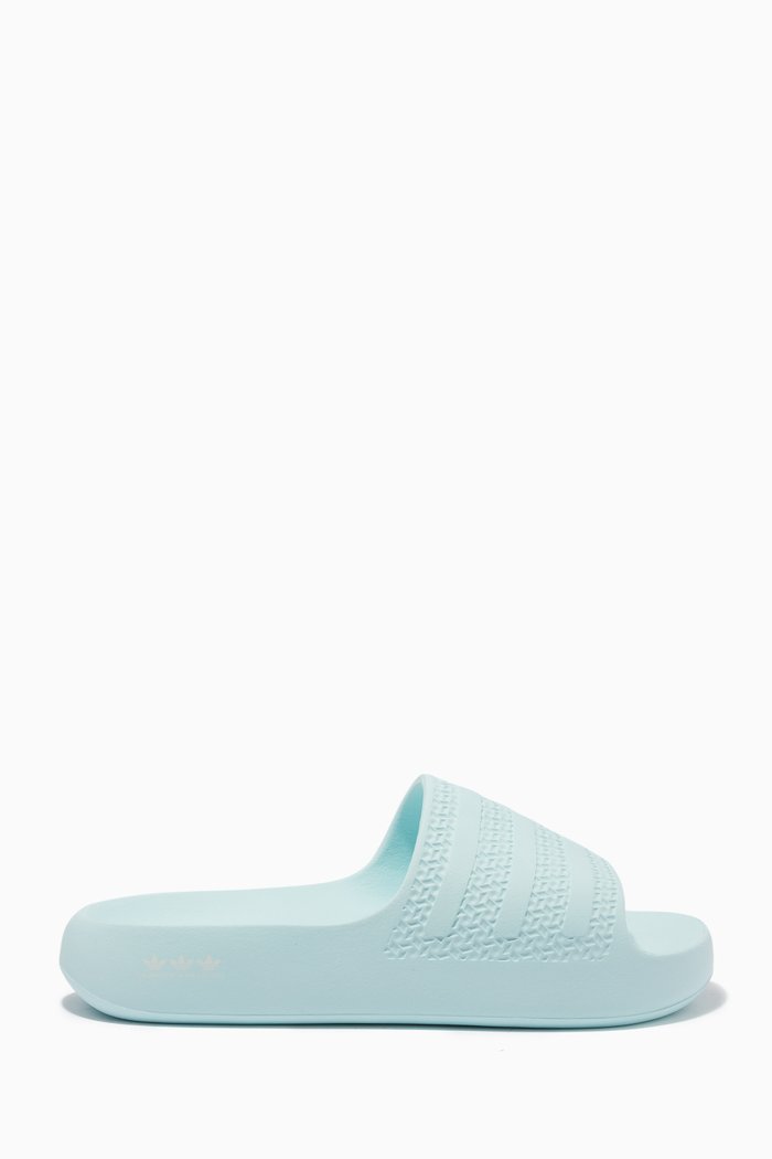 

Adilette Ayoon Slides in Rubber, Blue