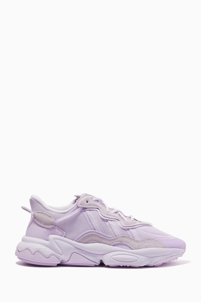 

Ozweego Low-top Sneakers in Recycled Mesh, Purple