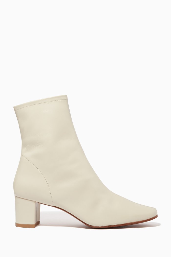 

Sofia Boots in Leather, White