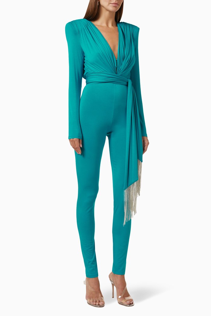 

Starlight Jumpsuit in Nylon-jersey, Blue