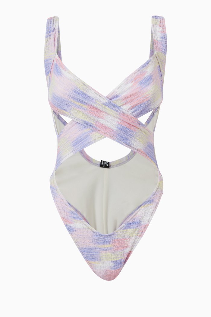 

Exotica One-piece Swimsuit in Nylon, Purple