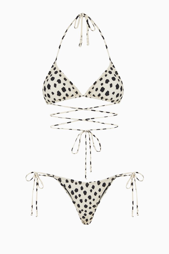

Miami Bikini Set in Nylon, White