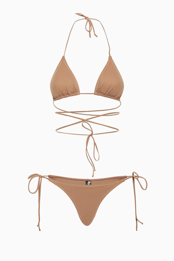 

Miami Bikini Set in Nylon, Brown