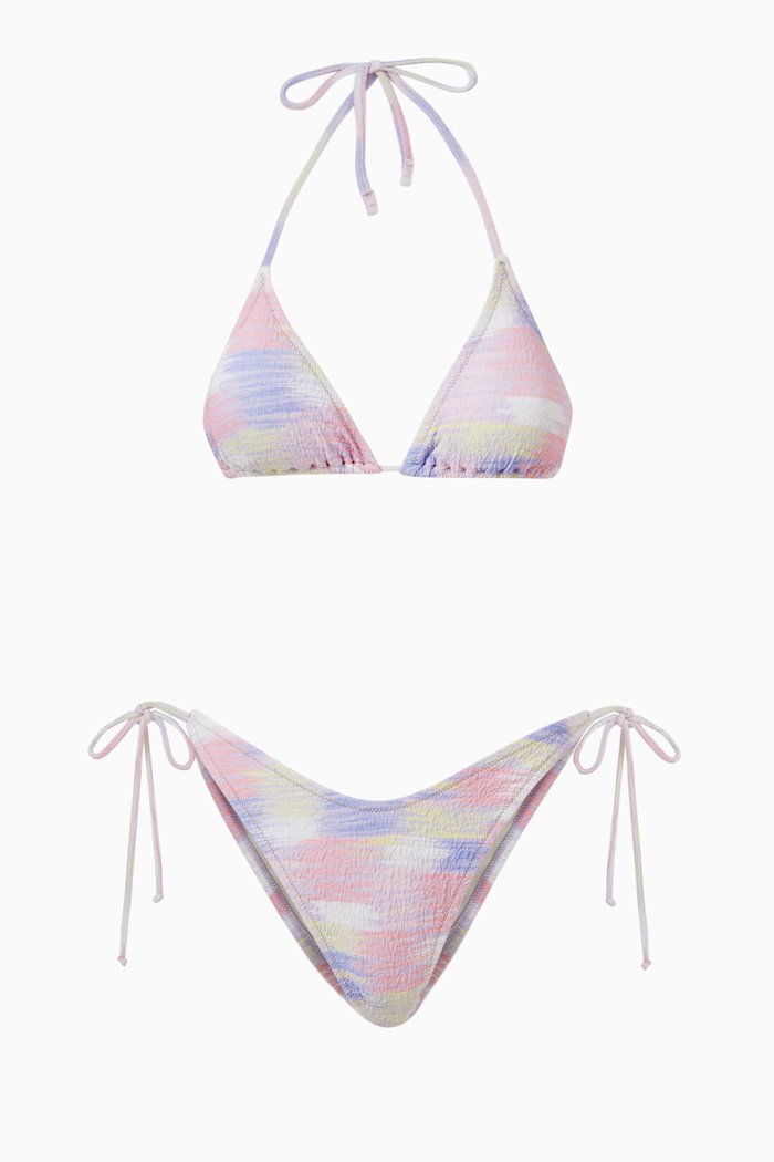 

Susan Bikini Set in Nylon, Purple