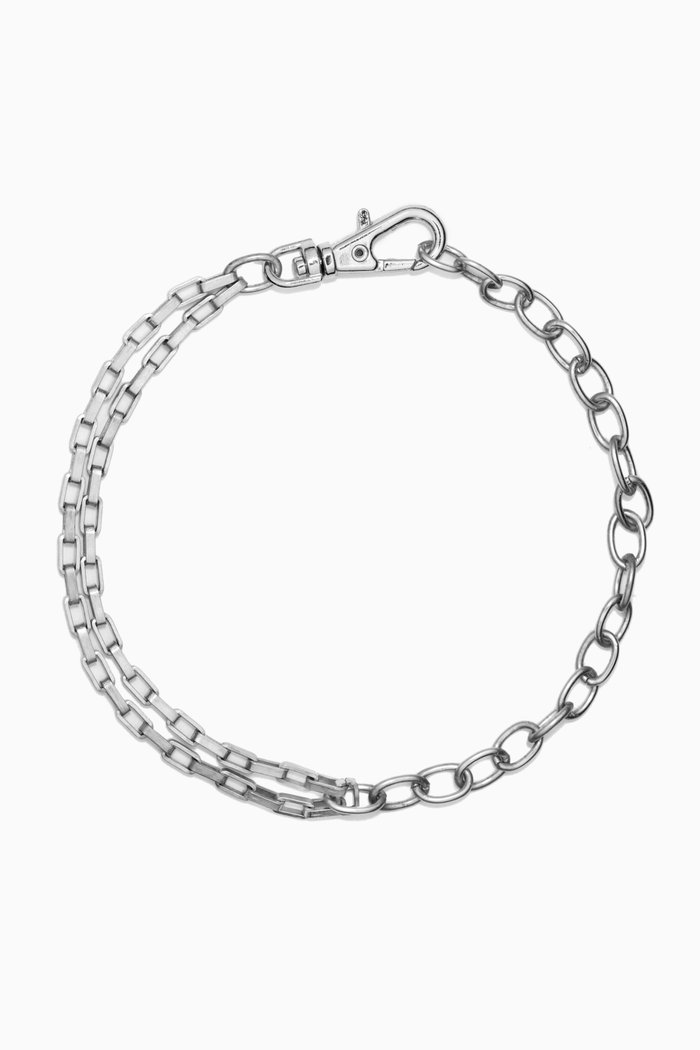 

The Elio Bracelet in Silver Plating