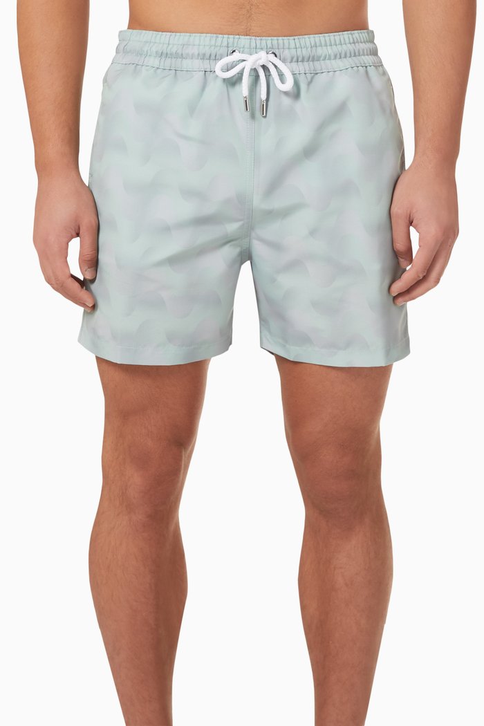 

Sport Swim Shorts in Quick-dry Nylon, Green