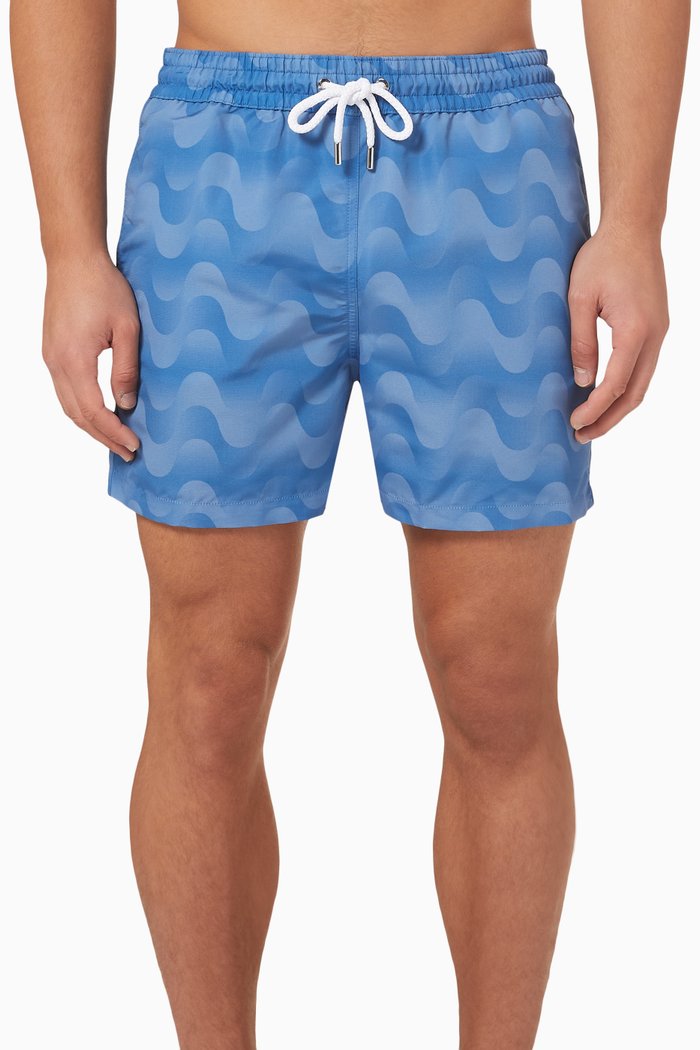 

Sport Swim Shorts in Qucik-dry Nylon, Blue