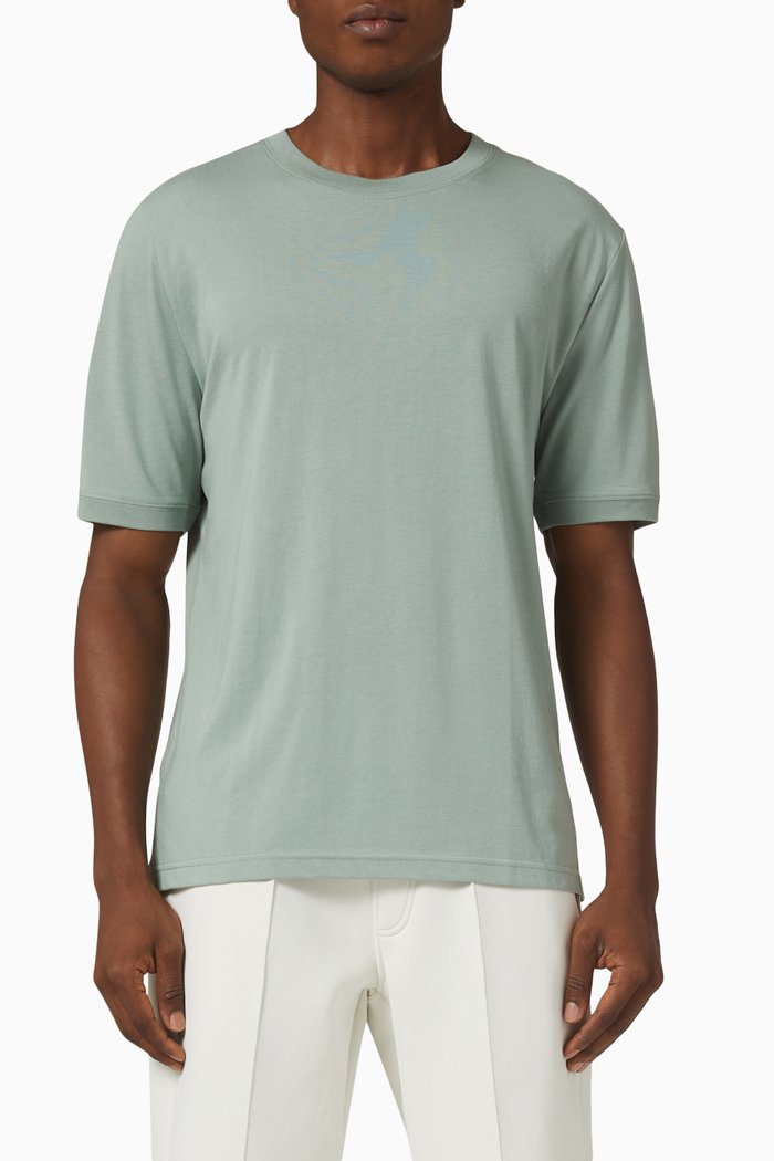 

x Parley For The Oceans Italo T-shirt in Jersey, Green