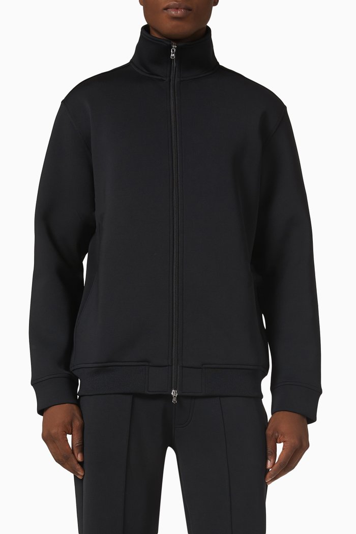 

x Parley For The Oceans Iniácio Sweater in Stretch Jersey, Black