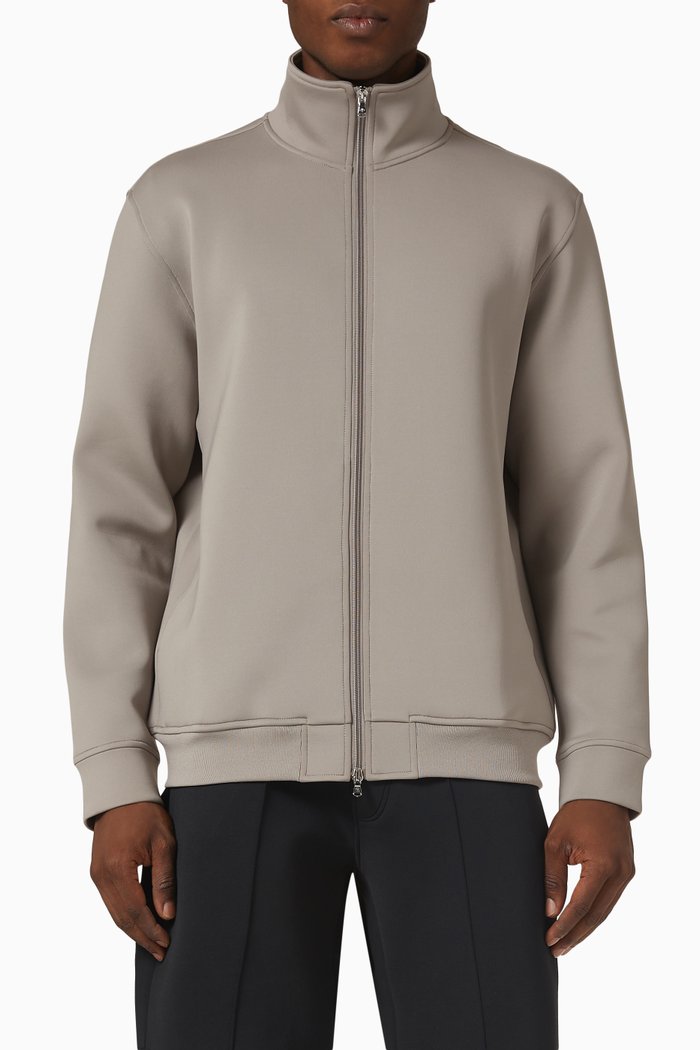 

x Parley For The Oceans Iniácio Sweater in Stretch Jersey, Grey