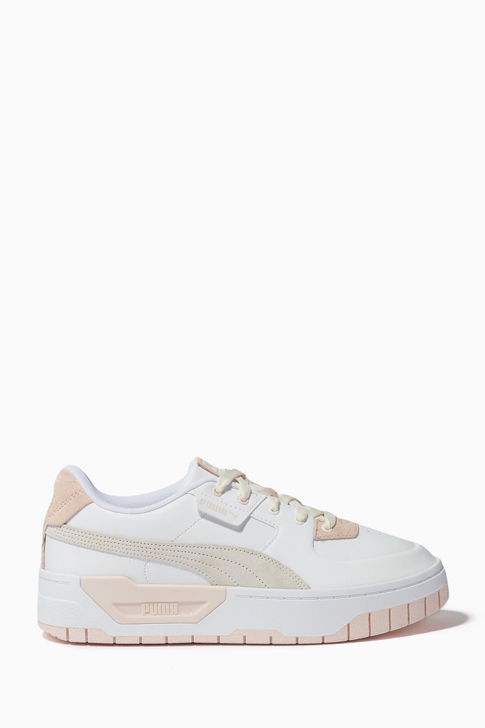 

Cali Dream Colourpop Low Top Sneakers in Leather, Pink
