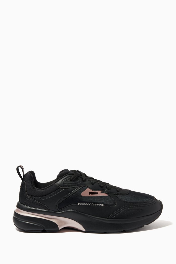 

FS Runner Metallic Low-top Sneakers, Black