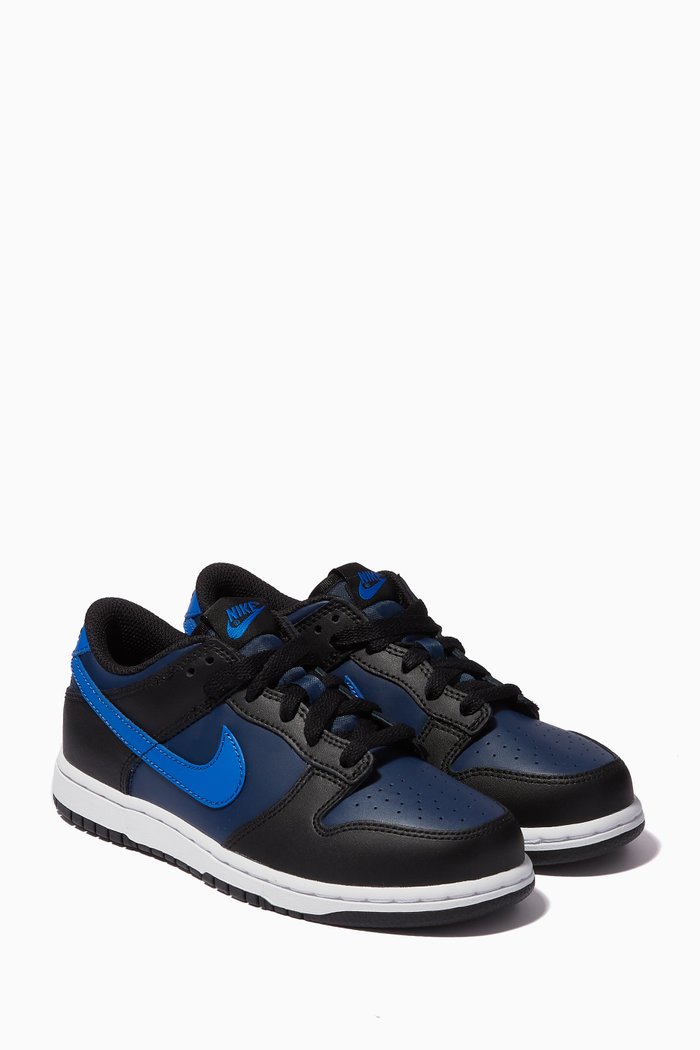 

Dunk Low Sneakers in Leather, Blue