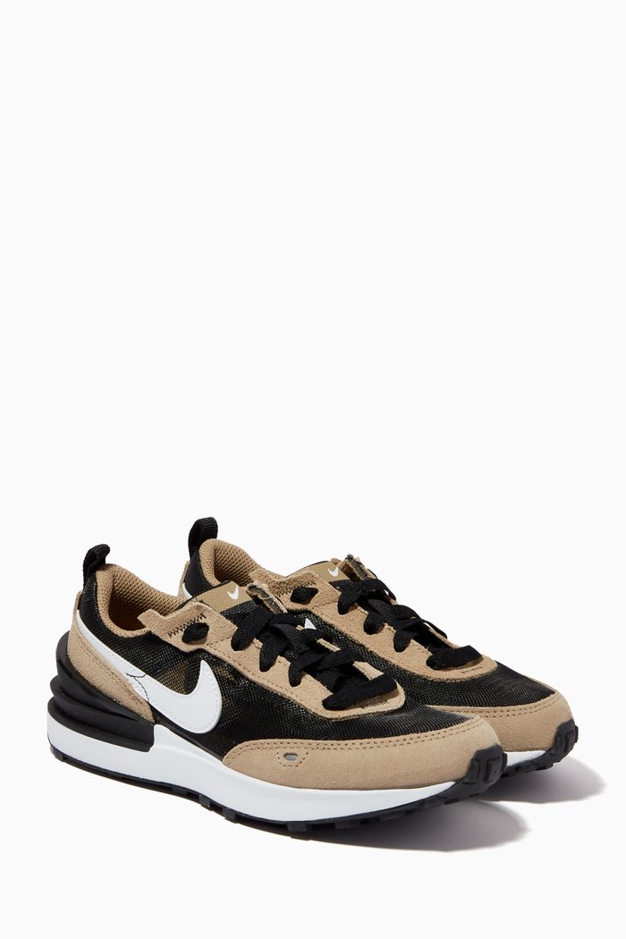 Waffle One Sneakers, Black