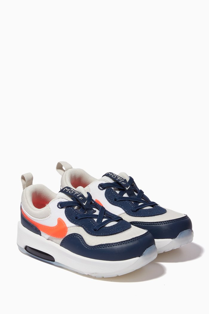 

Air Max Motif Sneakers in Suede & Textile, Blue