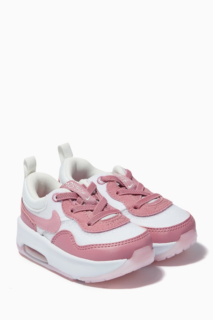 

Air Max Motif Sneakers in Textile & Mesh, White