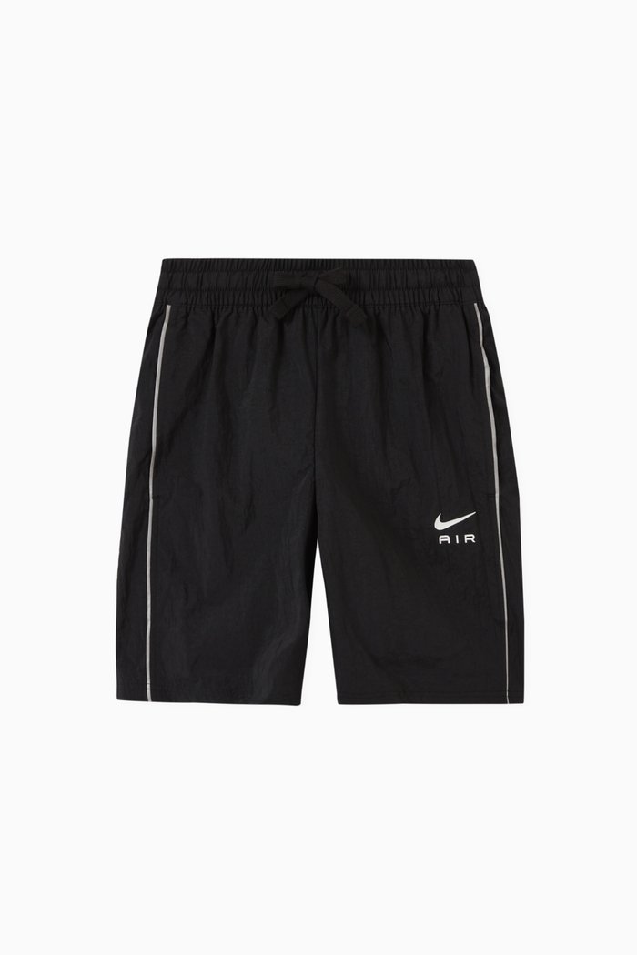 

Air Shorts in Woven Fabric, Black