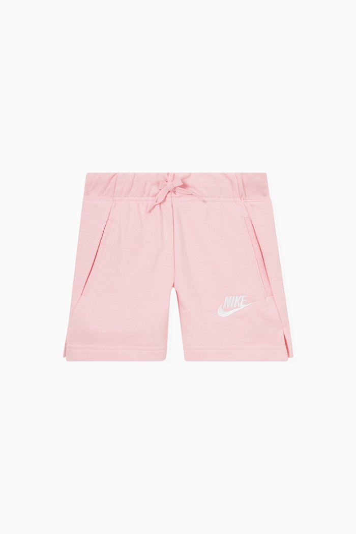 

Logo-detail Shorts in French Terry, Pink