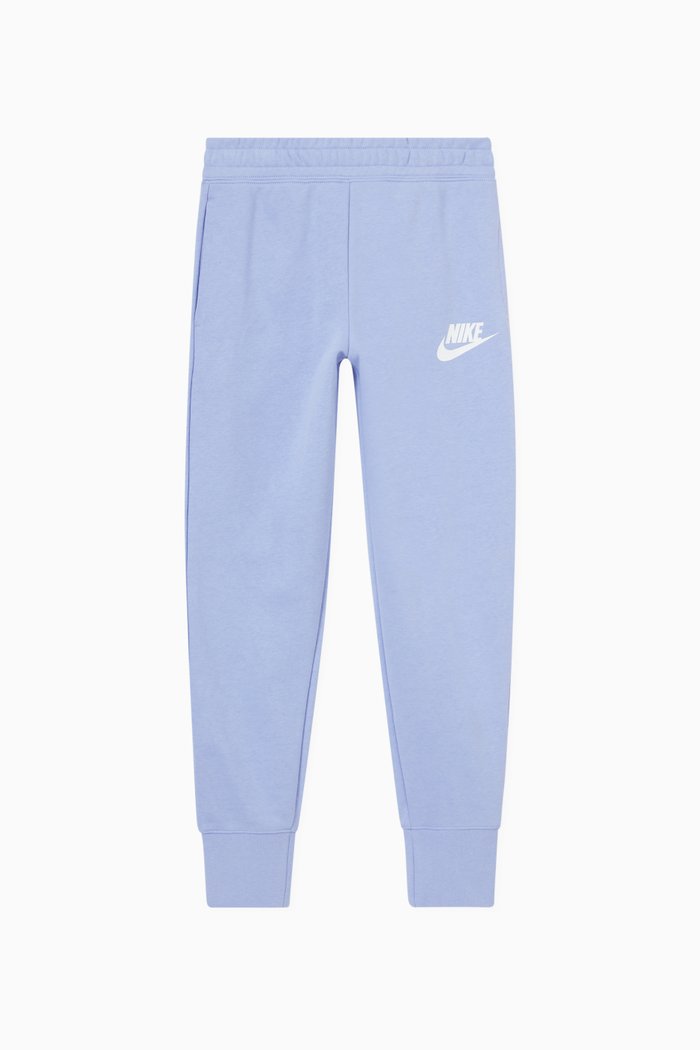 

High-waist Sweatpants in French Terry, Purple