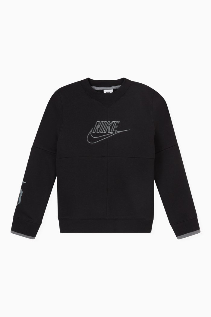 

Sportswear Amplify Sweatshirt in Cotton, Black